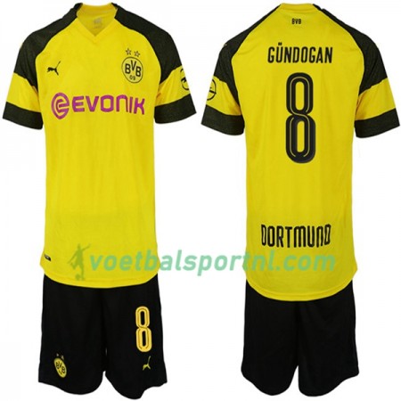 Borussia Dortmund GUNDOGAN 8 Kind Thuis Tenue 2018-19
